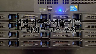 설렘 가득한 겨울 커플 드라이브 코스 추천 ✨
